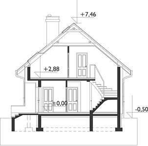 Фасад дома FKK-6234-67 Фасад дома FKK-6234-67